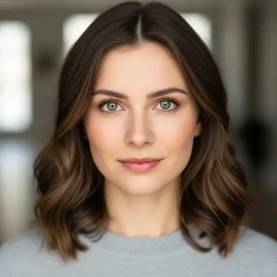 Oval face shape detector analysis example